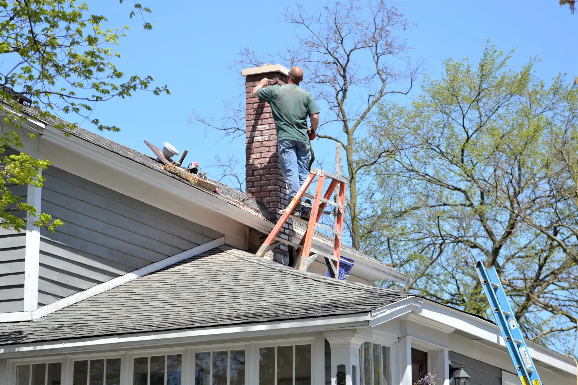 Professional Chimney Inspection to detect blockages and damage