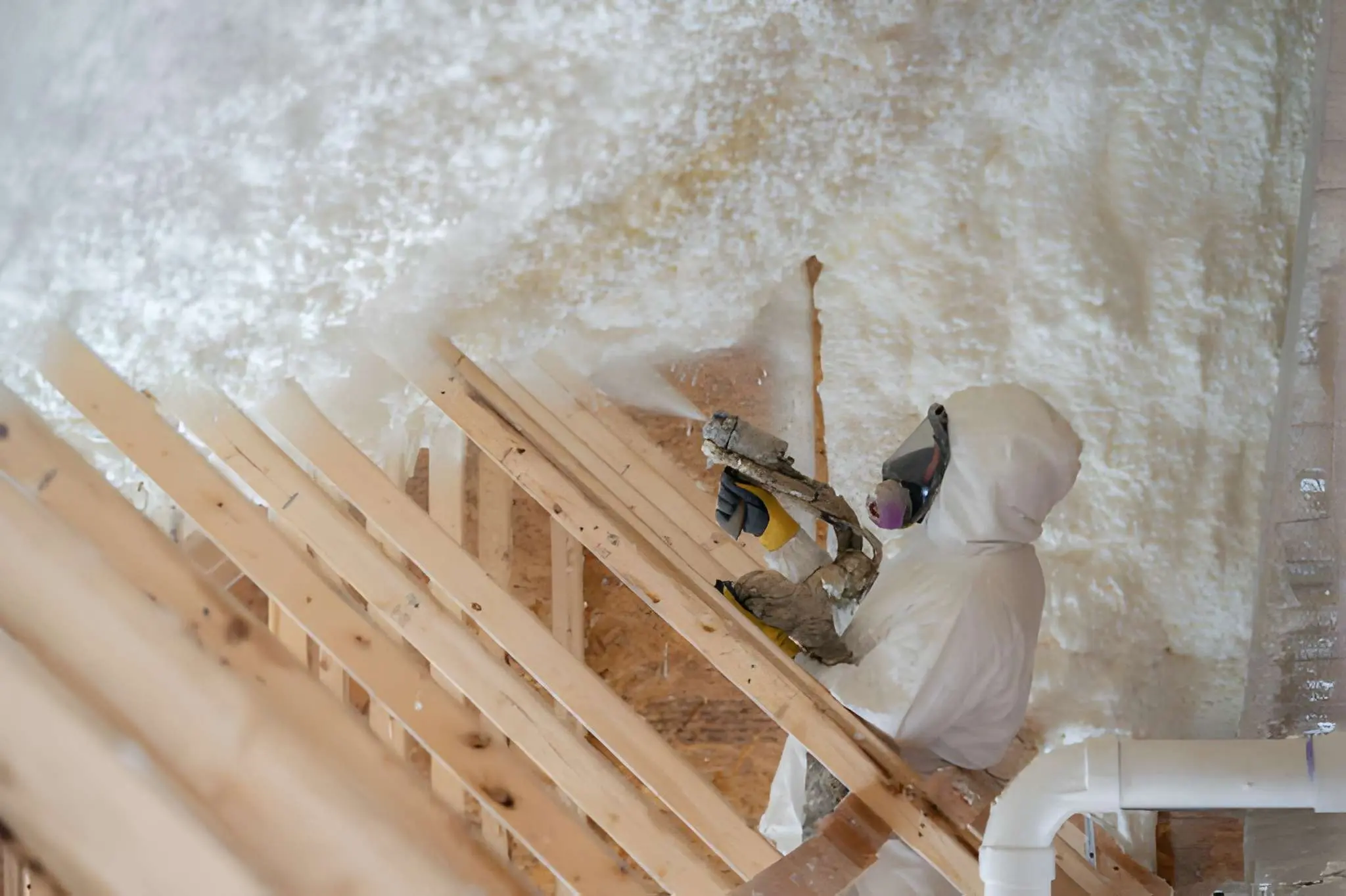 Crawl space insulation replacement by Vent Wise - Air Duct Cleaning Services